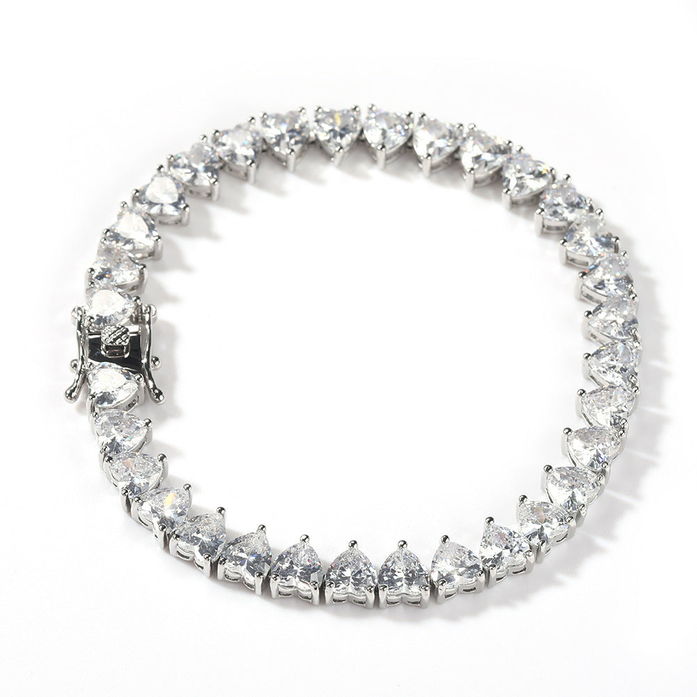 THE RENDEZVOUS | Heart Tennis Bracelet