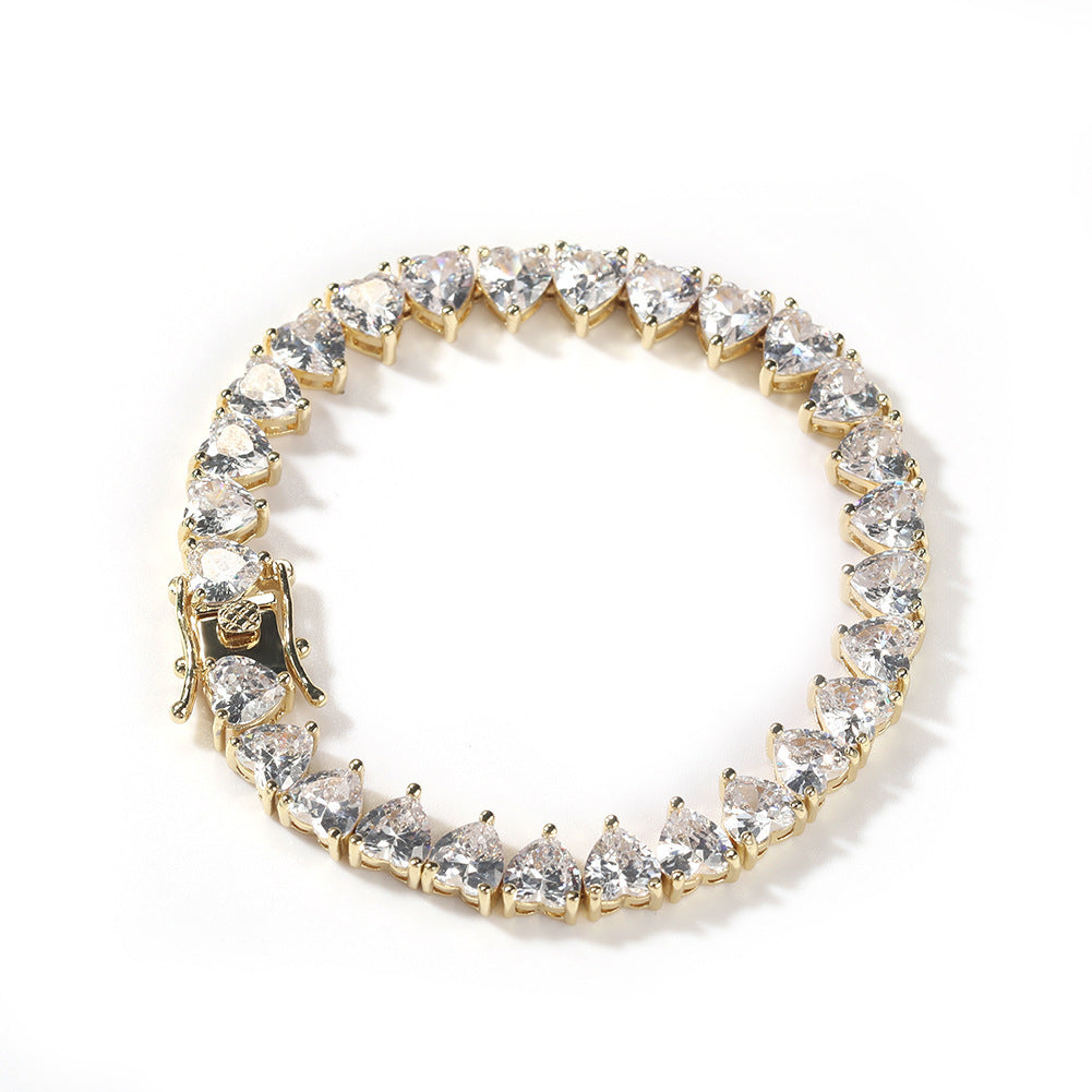 THE RENDEZVOUS | Heart Tennis Bracelet