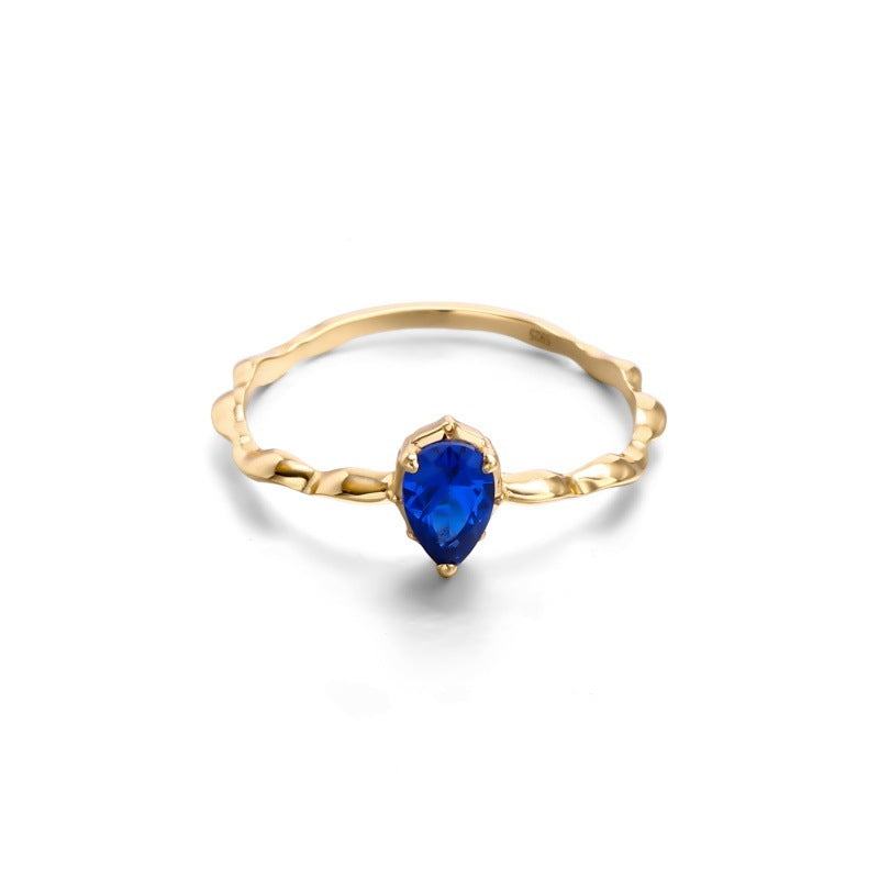 Japanese Light Jewelry Akado Sapphire Ring