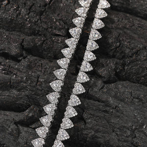 THE MIDNIGHT HEARTS | Double Heart Bracelet