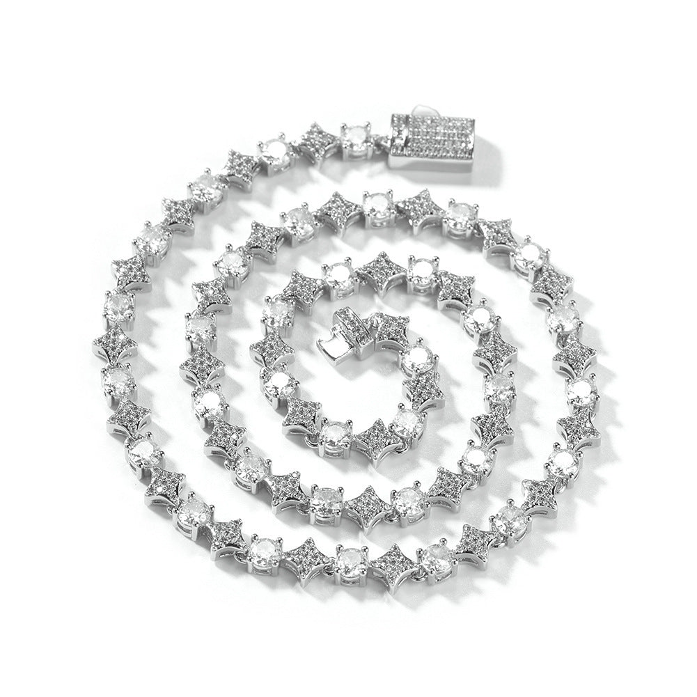 THE CELESTE | Star Tennis Necklace