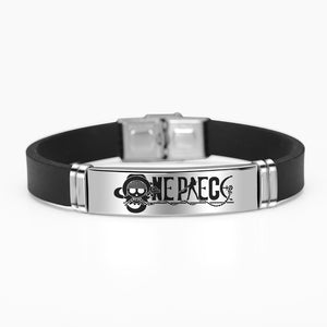 Cartoon Animie One Piece Figure ID Bracelet