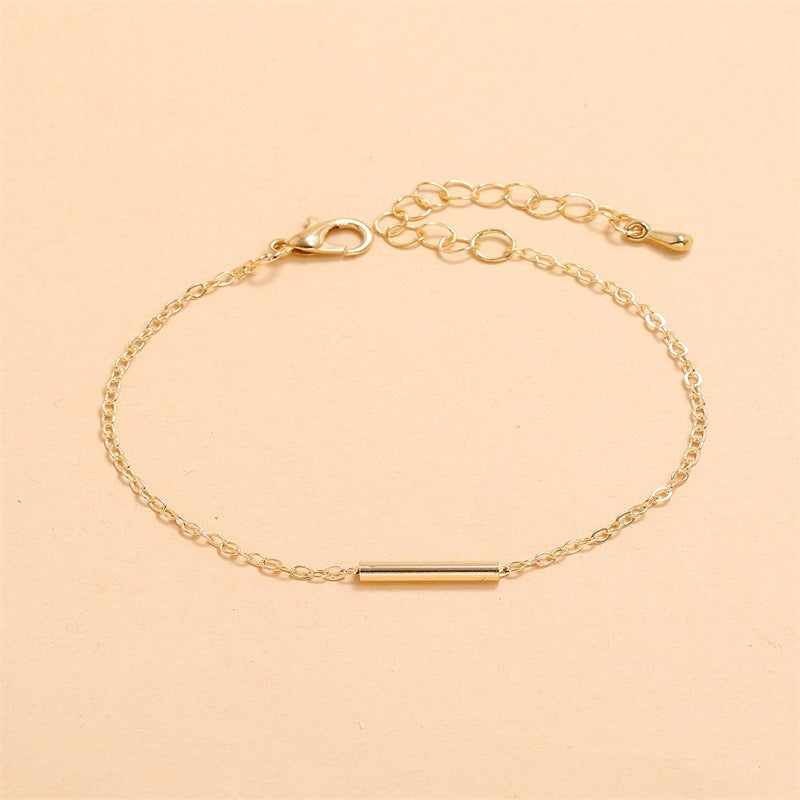 Simple Fashion Retro Geometric Circle Bracelet