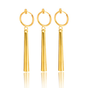 Japan Anime One Piece Roronoa Zoro Sticks Pendant Earrings