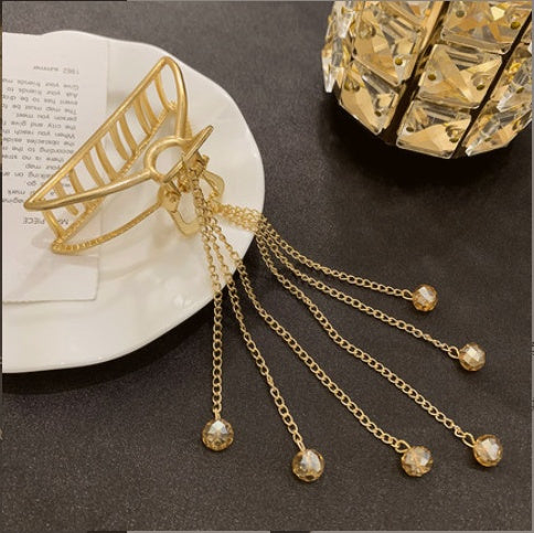 Metal Crystal Tassel Grip High Quality Sense