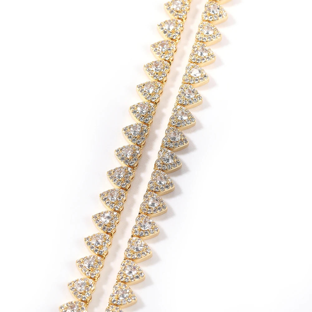 THE MIDNIGHT HEARTS | Double Heart Bracelet