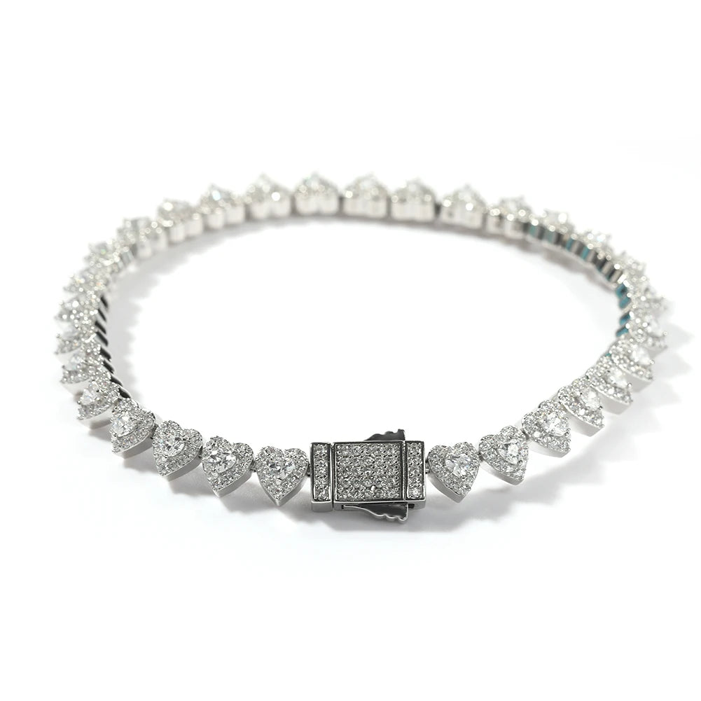 THE MIDNIGHT HEARTS | Double Heart Bracelet