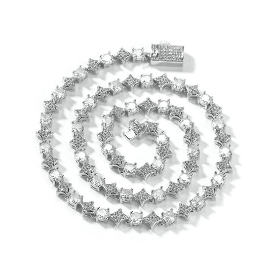 THE CELESTE | Star Tennis Necklace