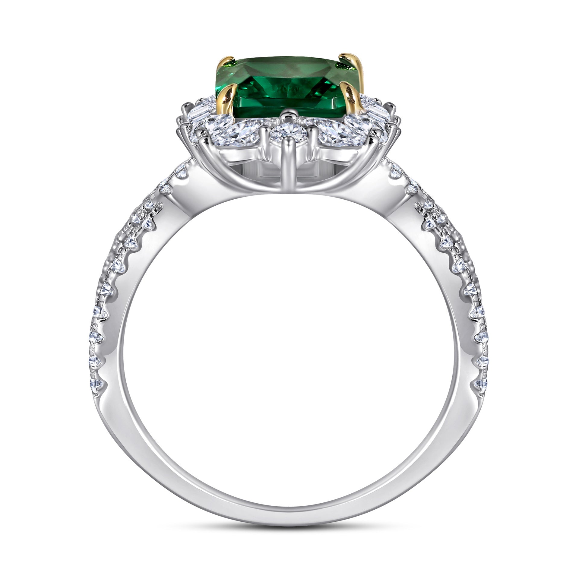 Grandmother Princess-shaped European And American Fashion Engagement Ring